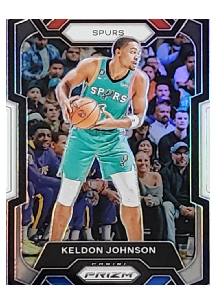 2023-24 Panini Prizm Base Set Keldon Johnson #82 card