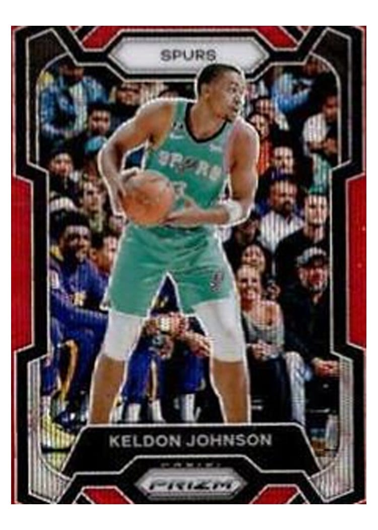 2023-24 Panini Prizm Base Set Keldon Johnson #82 card