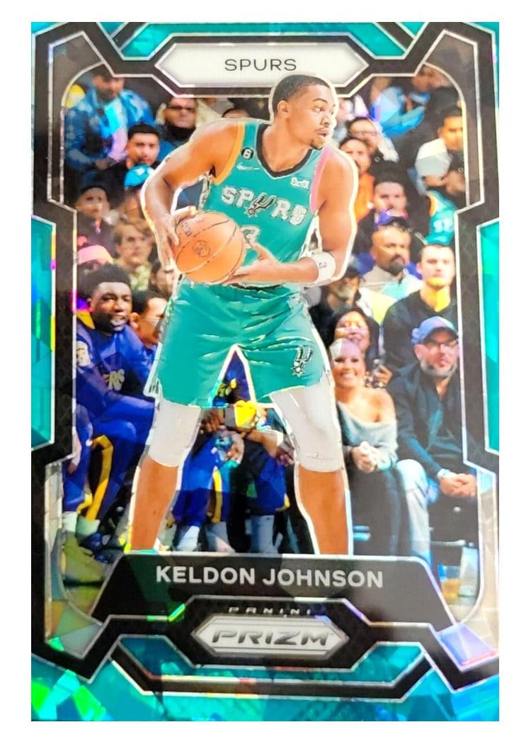 2023-24 Panini Prizm Base Set Keldon Johnson #82 card