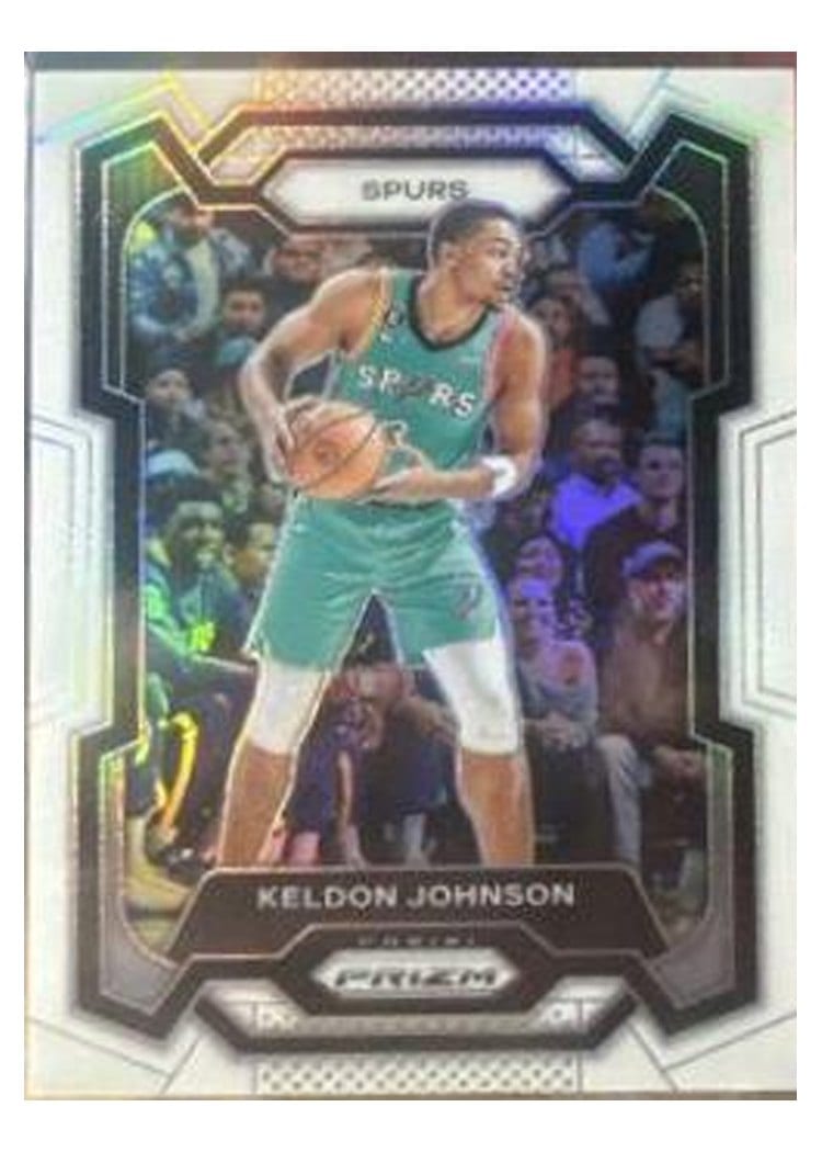 2023-24 Panini Prizm Base Set Keldon Johnson #82 card