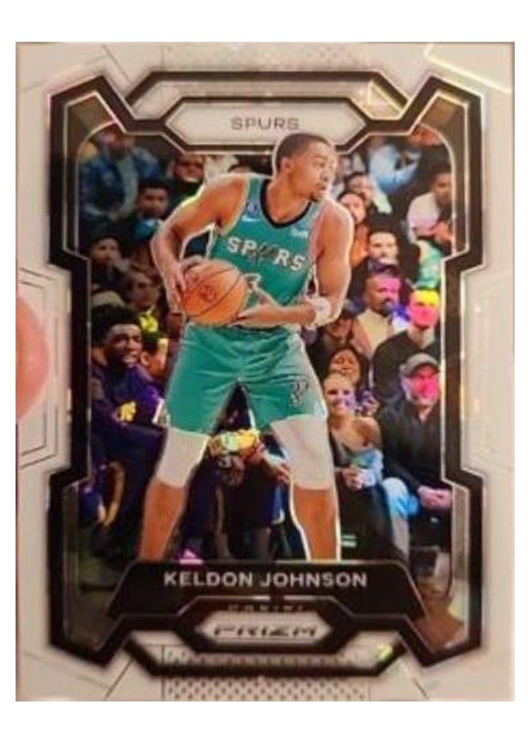 2023-24 Panini Prizm Base Set Keldon Johnson #82 card