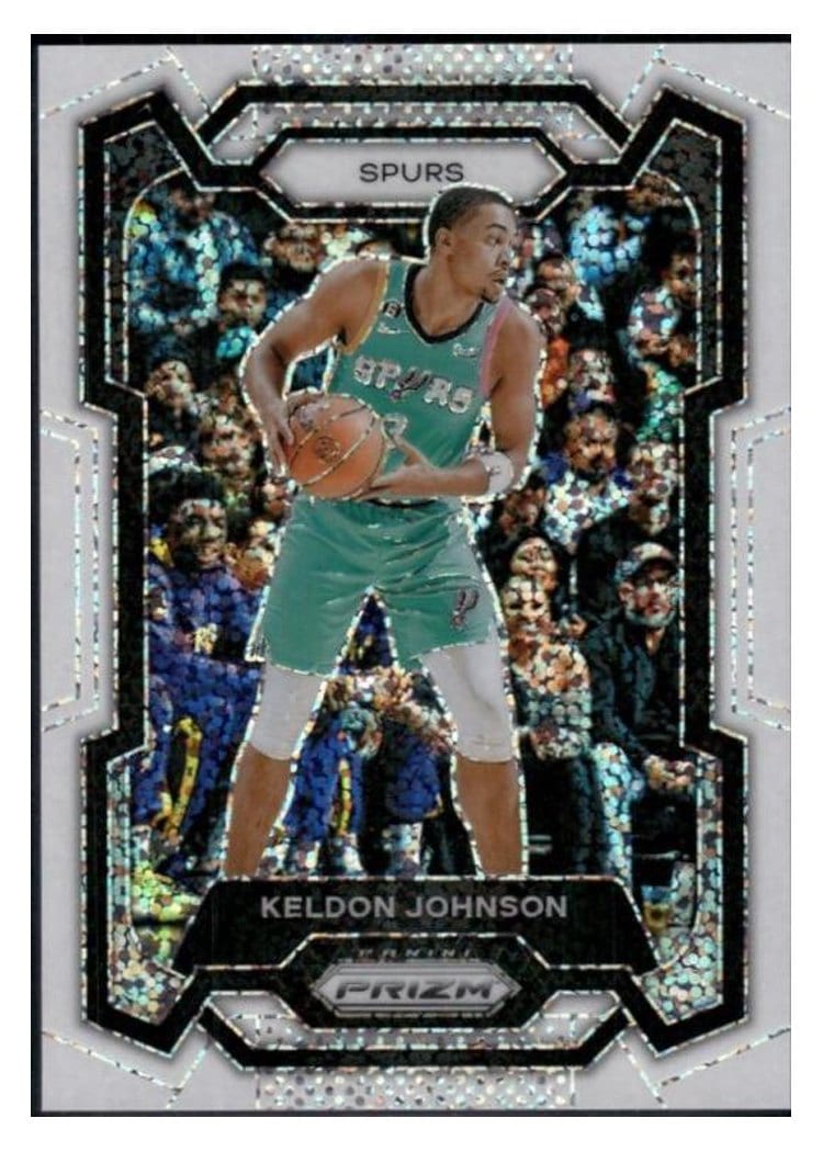2023-24 Panini Prizm Base Set Keldon Johnson #82 card