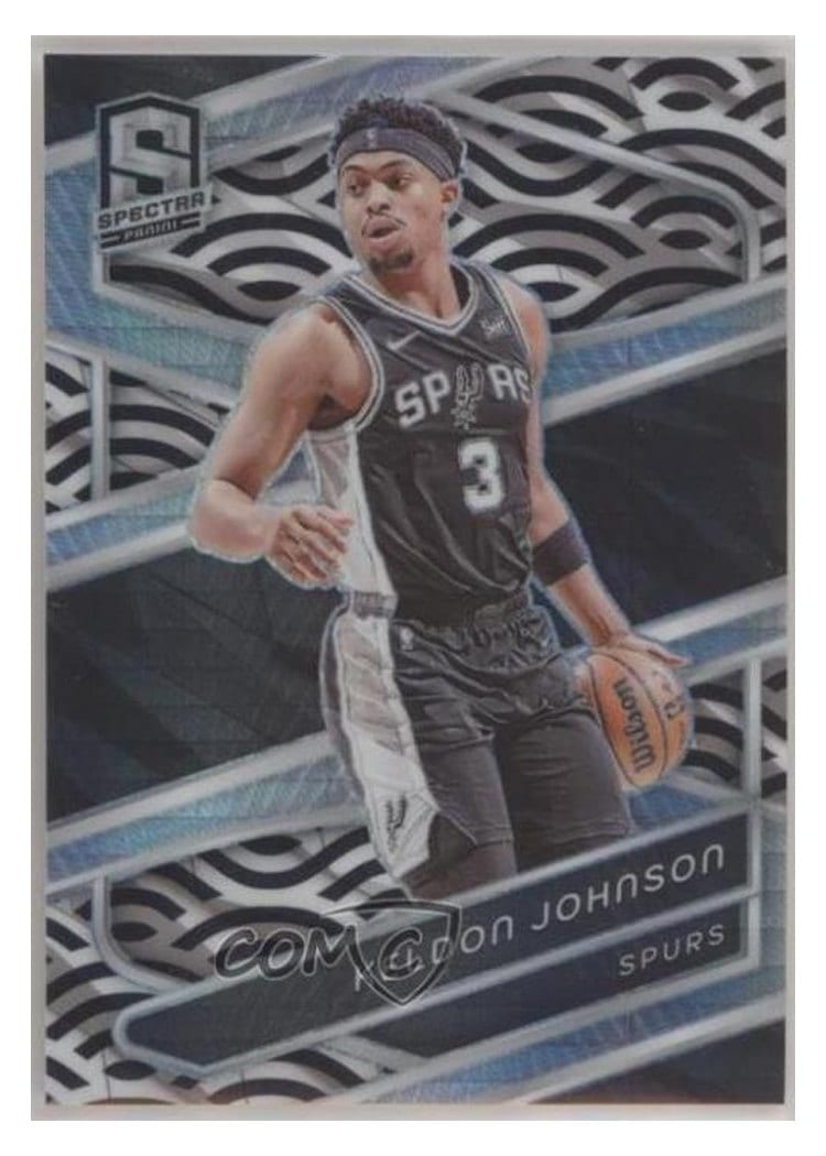 2023-24 Panini Spectra Base Set Keldon Johnson #28 card