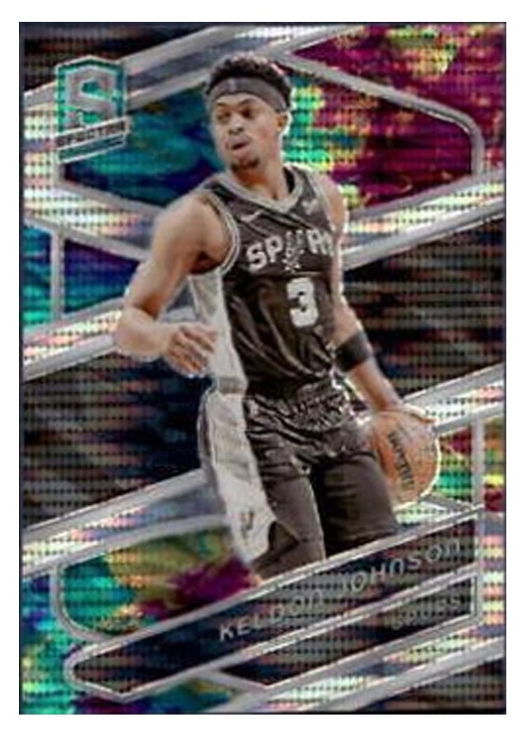 2023-24 Panini Spectra Base Set Keldon Johnson #28 card