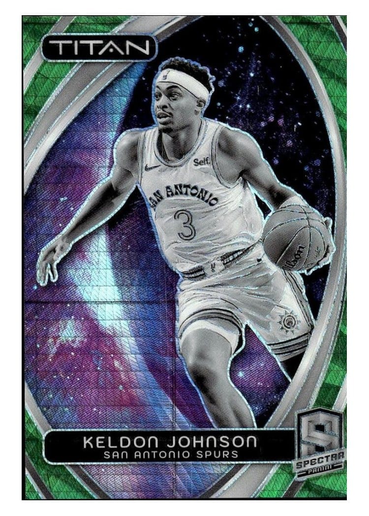 2023-24 Panini Spectra Base Set Keldon Johnson #28 card