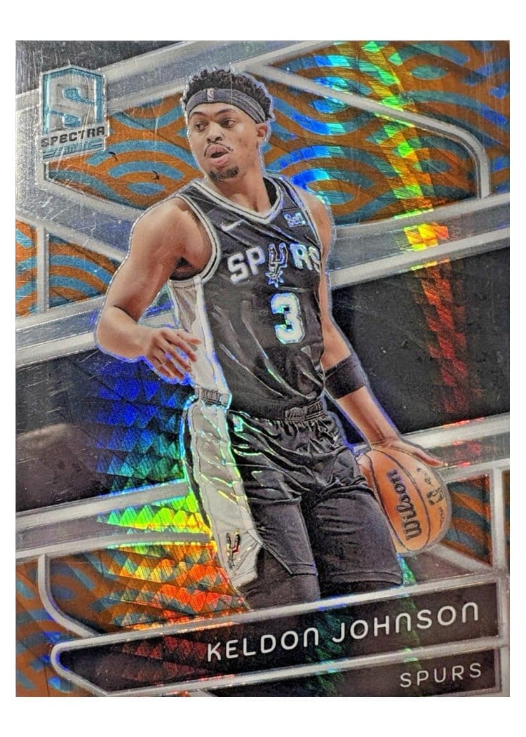 2023-24 Panini Spectra Base Set Keldon Johnson #28 card