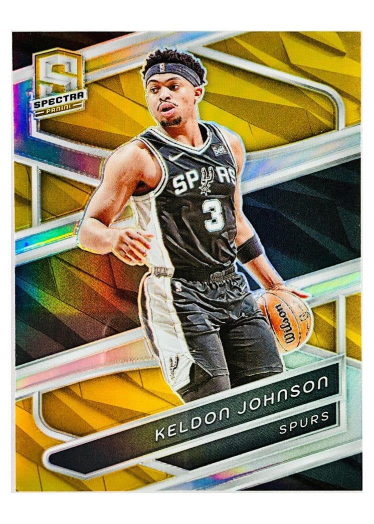 2023-24 Panini Spectra Base Set Keldon Johnson #28 card