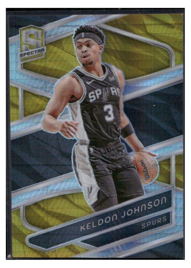 2023-24 Panini Spectra Base Set Keldon Johnson #28 card