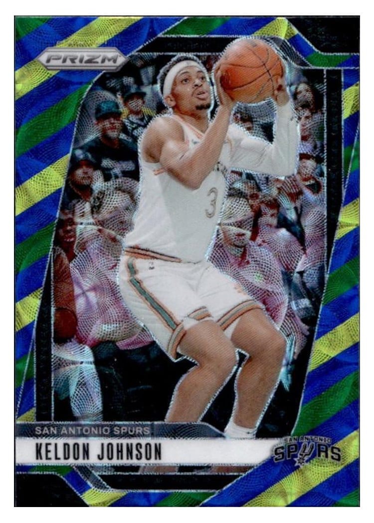 2024-25 Panini Prizm Base Set Keldon Johnson #24 card