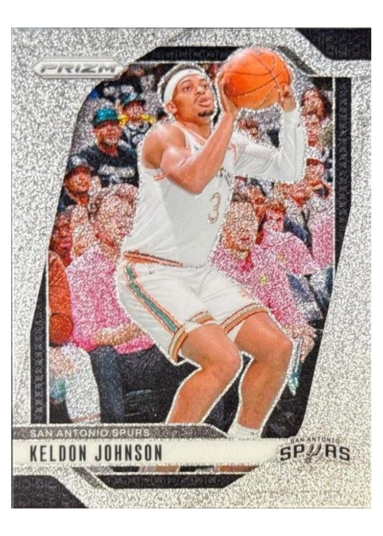 2024-25 Panini Prizm Base Set Keldon Johnson #24 card