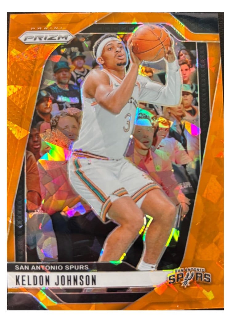 2024-25 Panini Prizm Base Set Keldon Johnson #24 card