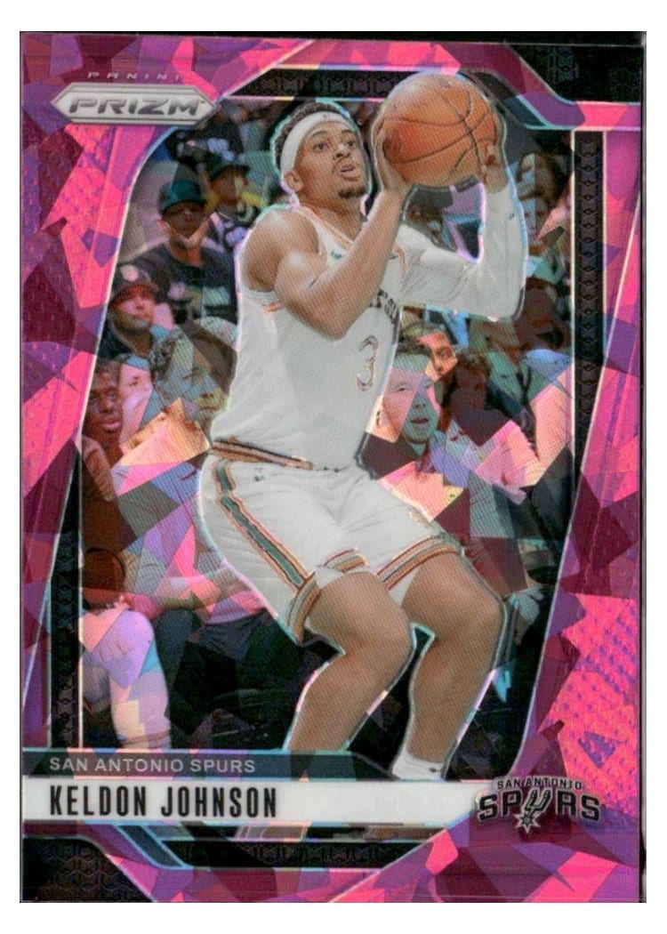 2024-25 Panini Prizm Base Set Keldon Johnson #24 card