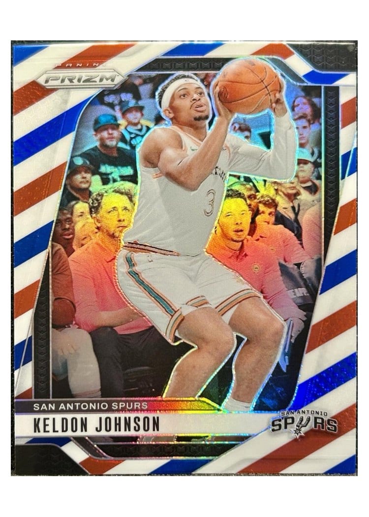 2024-25 Panini Prizm Base Set Keldon Johnson #24 card