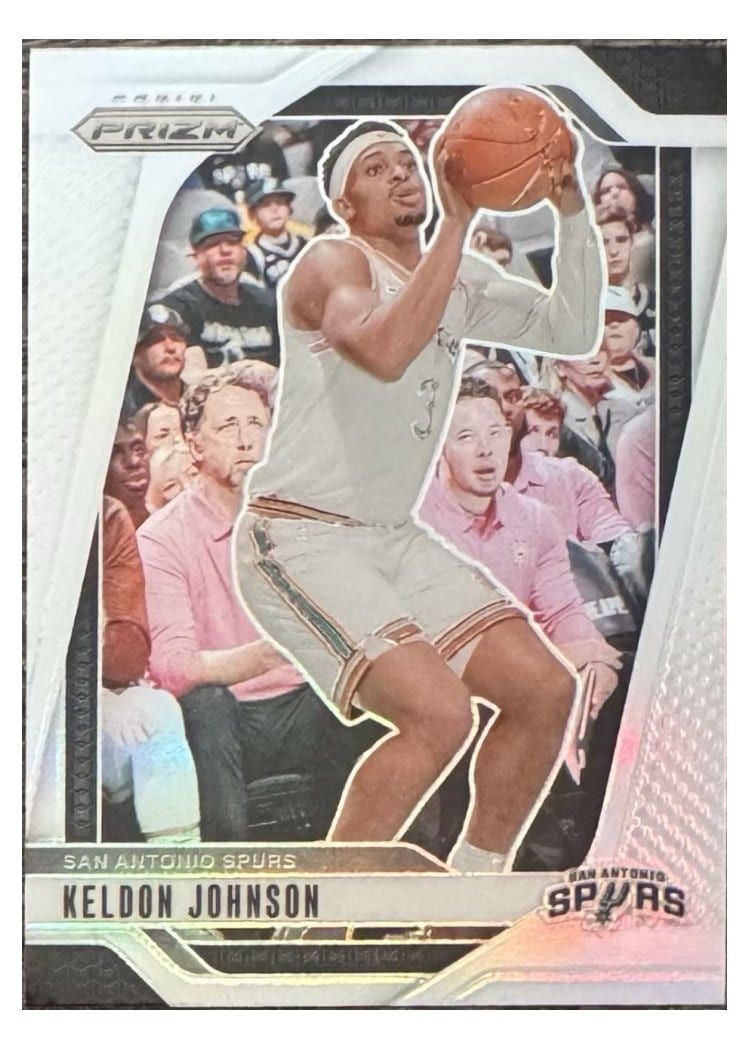2024-25 Panini Prizm Base Set Keldon Johnson #24 card