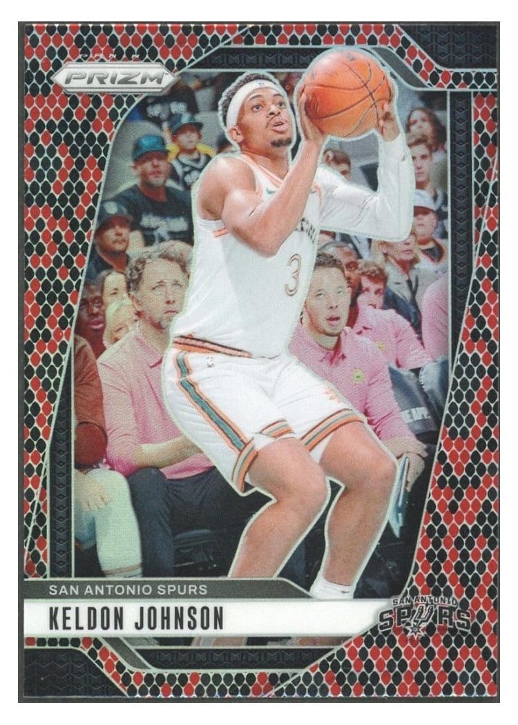 2024-25 Panini Prizm Base Set Keldon Johnson #24 card