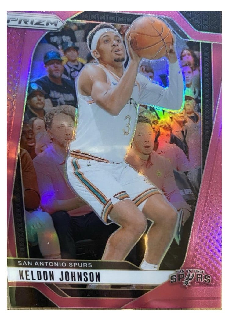 2024-25 Panini Prizm Base Set Keldon Johnson #24 card