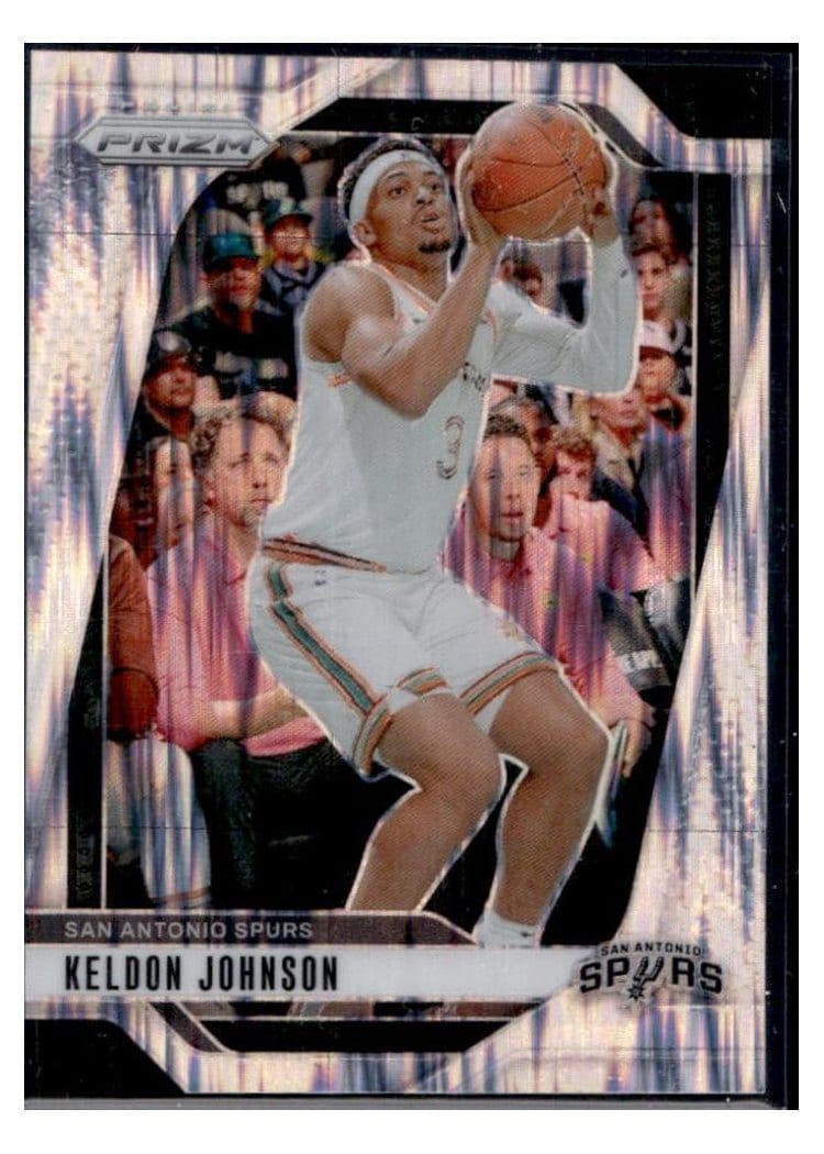 2024-25 Panini Prizm Base Set Keldon Johnson #24 card