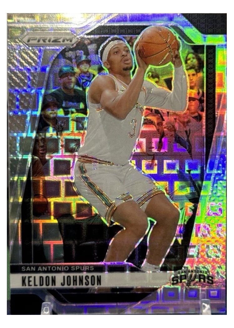 2024-25 Panini Prizm Base Set Keldon Johnson #24 card