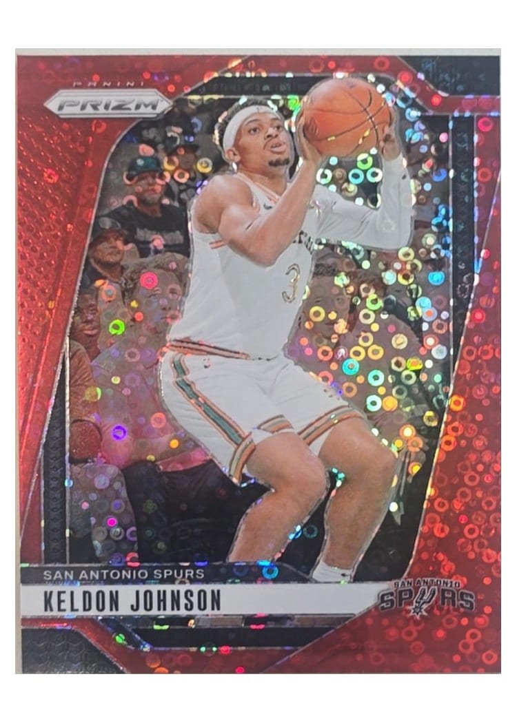 2024-25 Panini Prizm Base Set Keldon Johnson #24 card