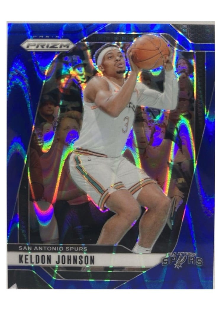 2024-25 Panini Prizm Base Set Keldon Johnson #24 card