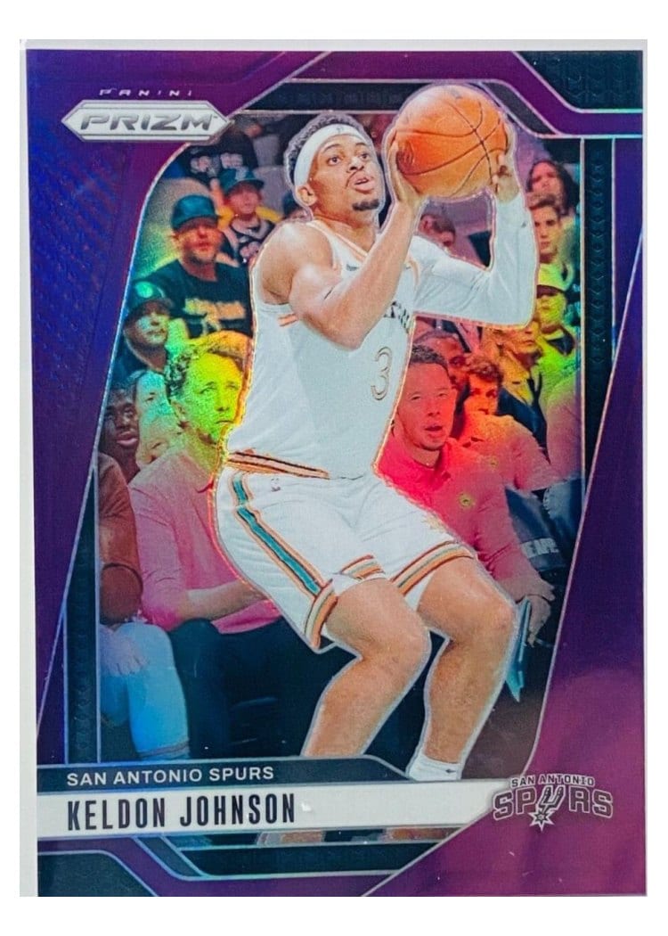2024-25 Panini Prizm Base Set Keldon Johnson #24 card