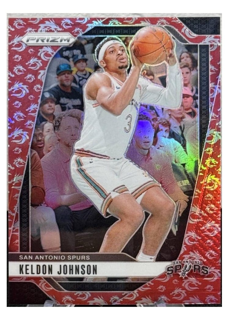 2024-25 Panini Prizm Base Set Keldon Johnson #24 card