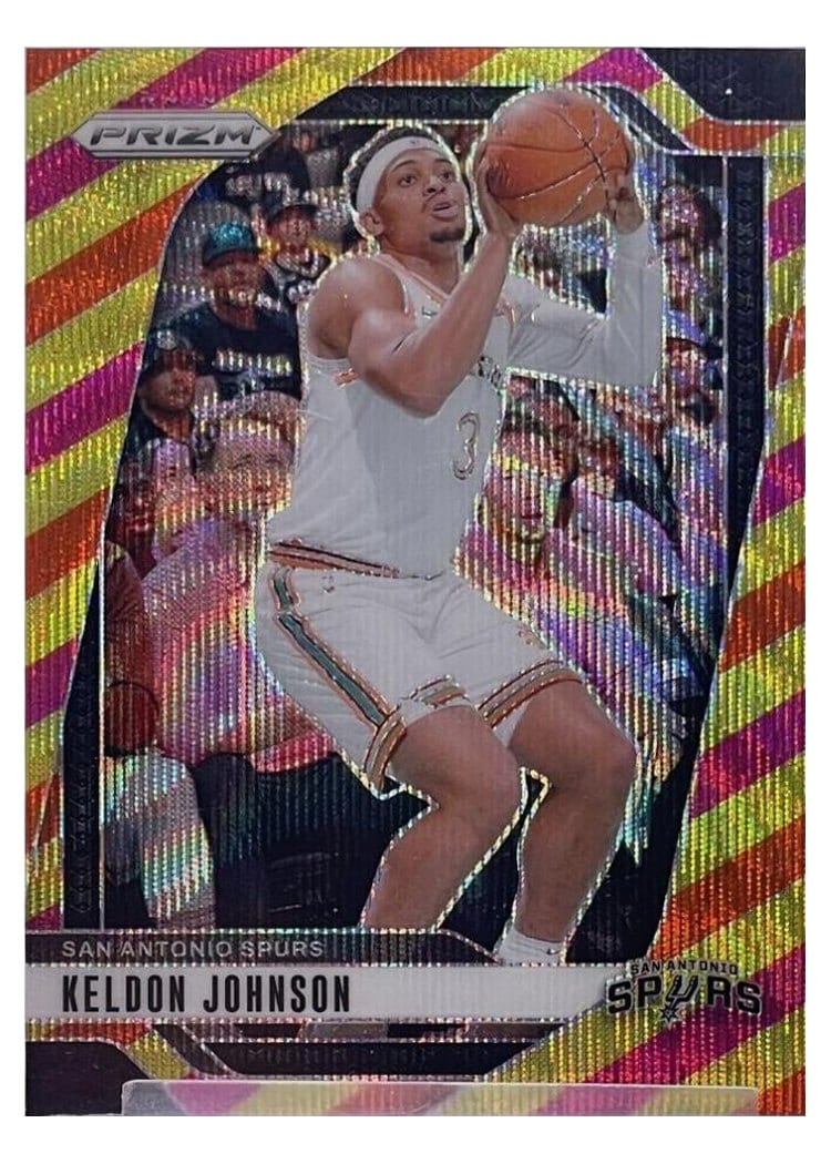 2024-25 Panini Prizm Base Set Keldon Johnson #24 card