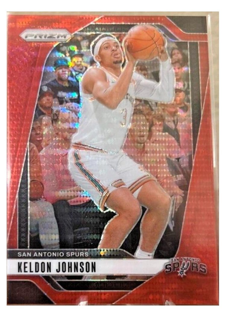 2024-25 Panini Prizm Base Set Keldon Johnson #24 card