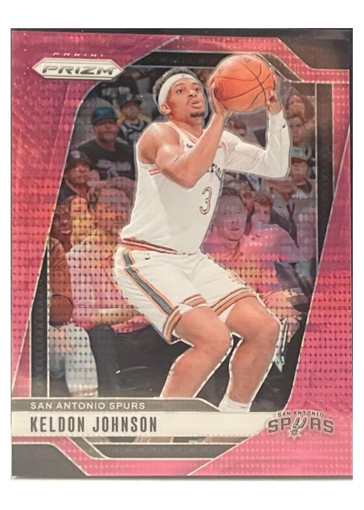 2024-25 Panini Prizm Base Set Keldon Johnson #24 card