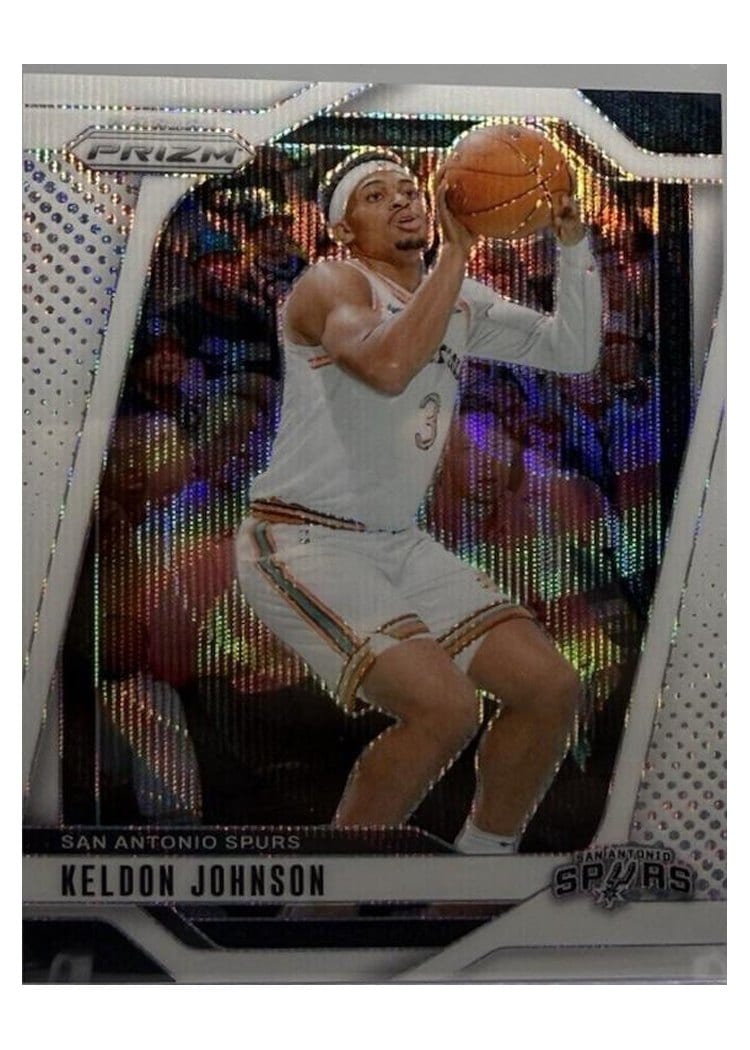 2024-25 Panini Prizm Base Set Keldon Johnson #24 card