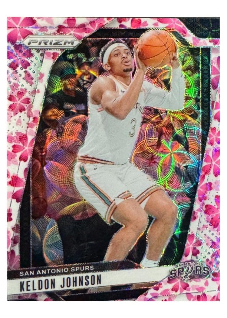 2024-25 Panini Prizm Base Set Keldon Johnson #24 card