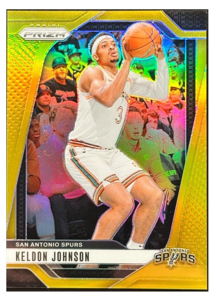 2024-25 Panini Prizm Base Set Keldon Johnson #24 card
