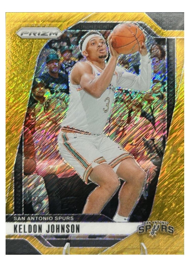 2024-25 Panini Prizm Base Set Keldon Johnson #24 card
