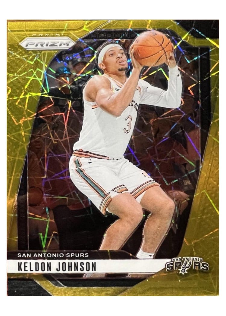 2024-25 Panini Prizm Base Set Keldon Johnson #24 card
