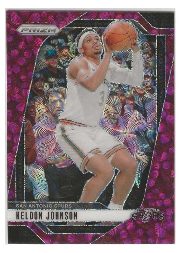 2024-25 Panini Prizm Base Set Keldon Johnson #24 card