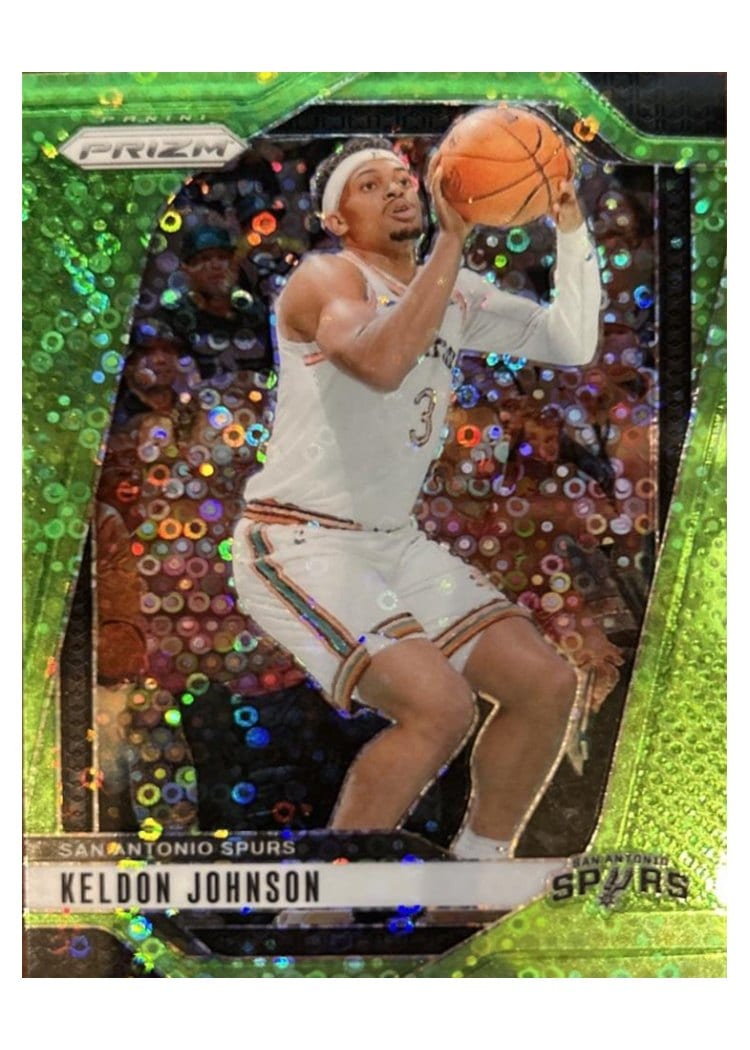 2024-25 Panini Prizm Base Set Keldon Johnson #24 card