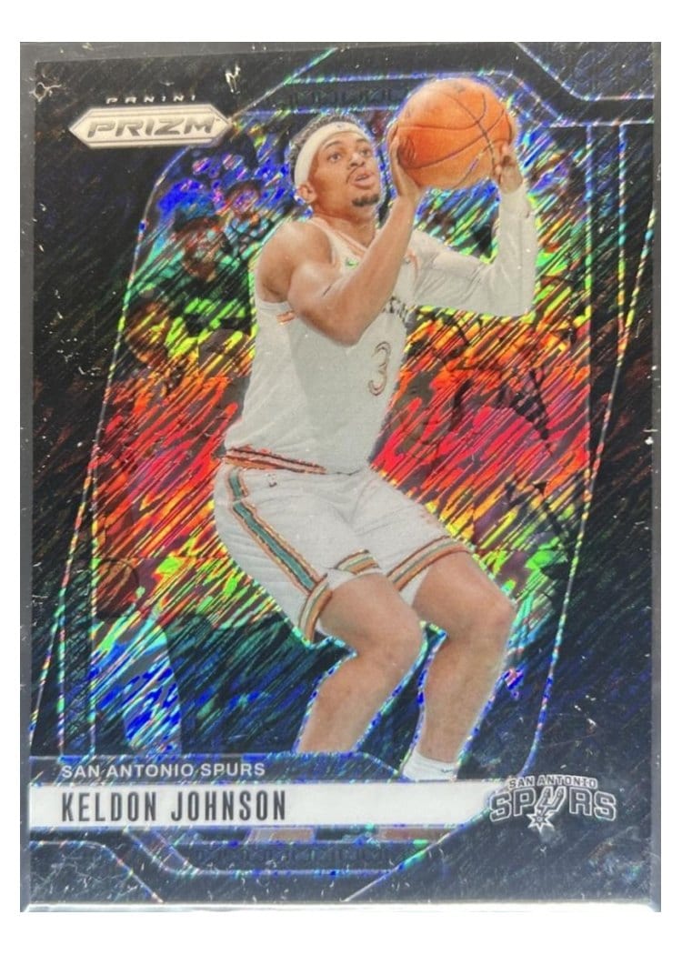 2024-25 Panini Prizm Base Set Keldon Johnson #24 card