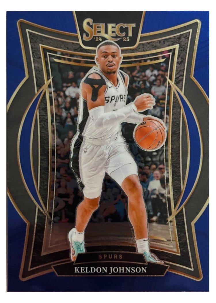 2024-25 Panini Select Base Set Keldon Johnson #58 card