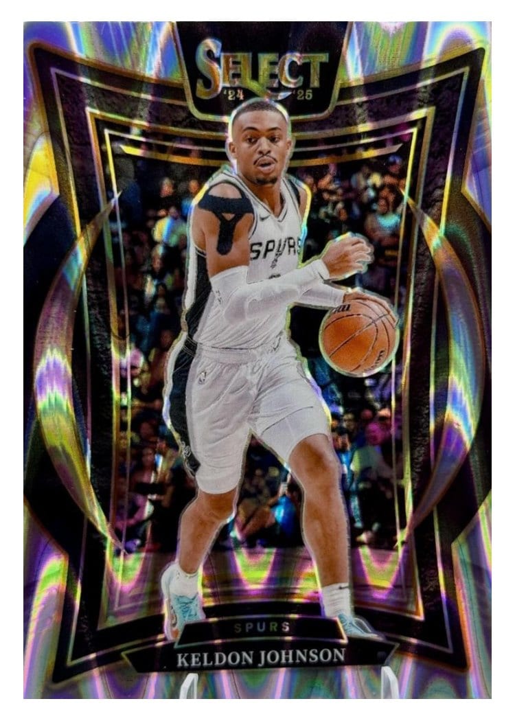 2024-25 Panini Select Base Set Keldon Johnson #58 card