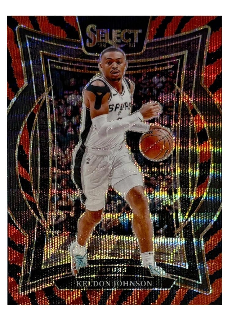 2024-25 Panini Select Base Set Keldon Johnson #58 card