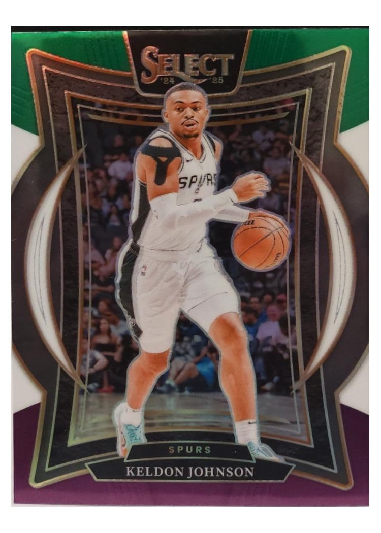 2024-25 Panini Select Base Set Keldon Johnson #58 card