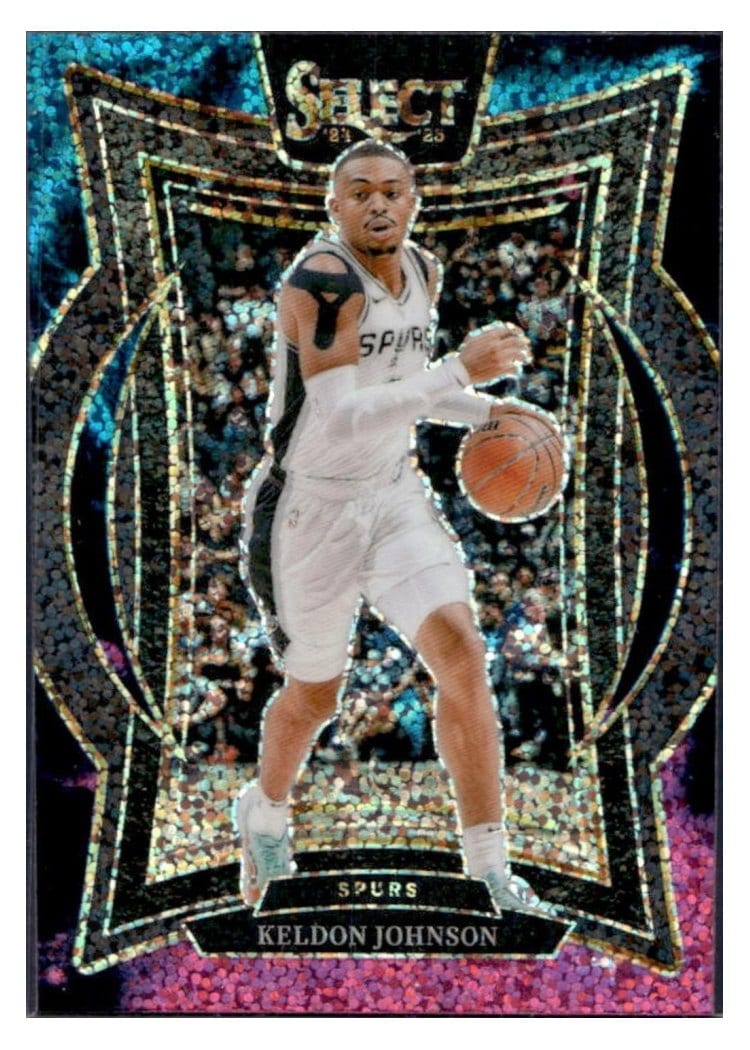 2024-25 Panini Select Base Set Keldon Johnson #58 card
