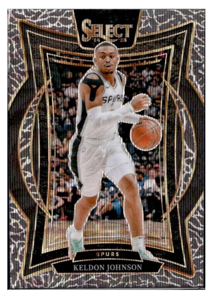2024-25 Panini Select Base Set Keldon Johnson #58 card