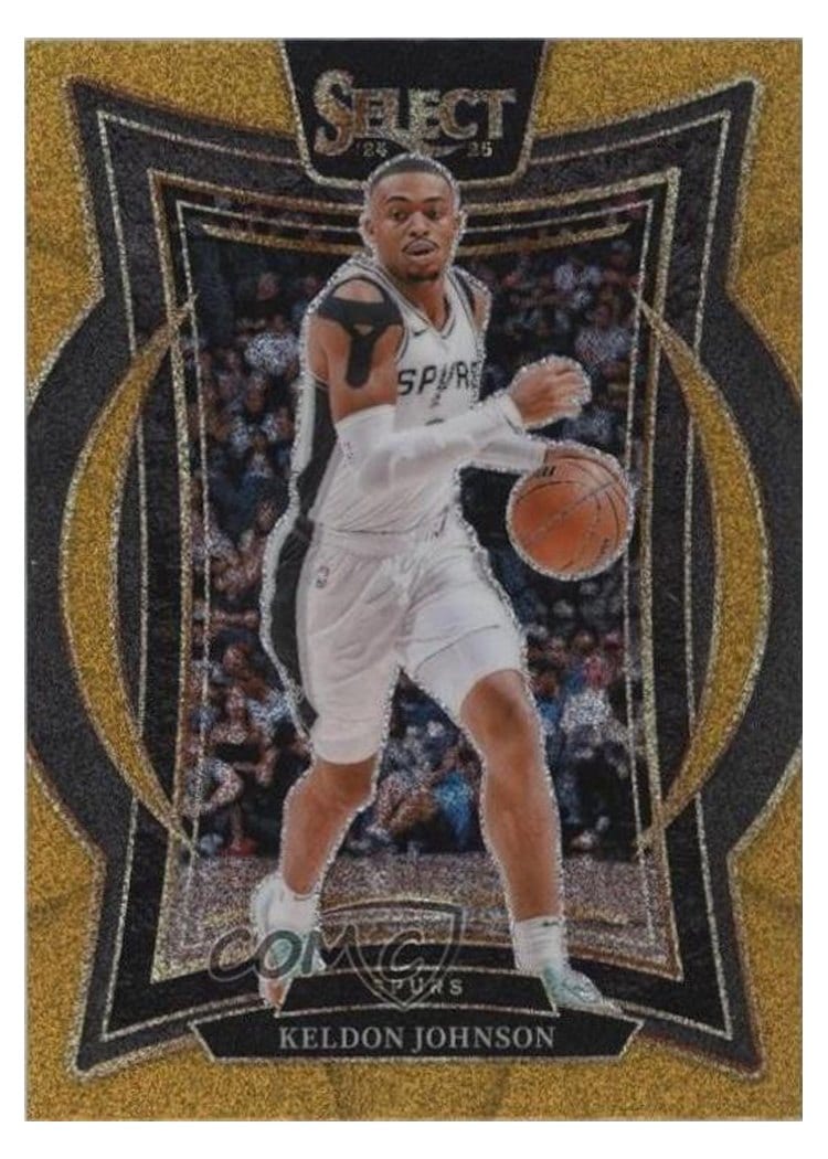 2024-25 Panini Select Base Set Keldon Johnson #58 card