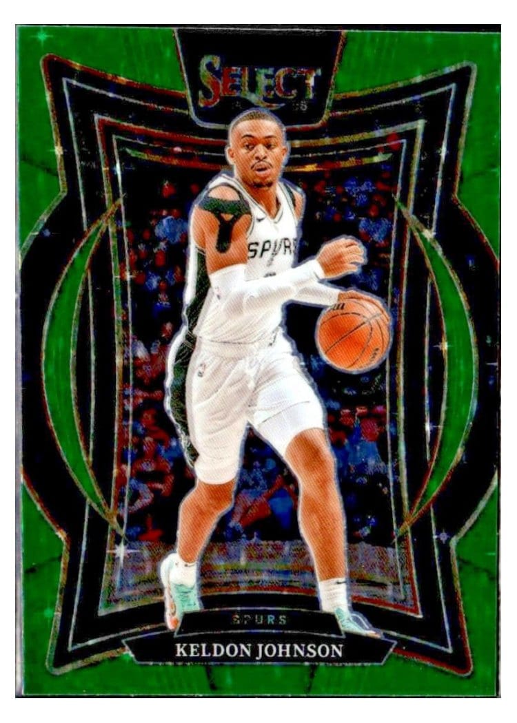 2024-25 Panini Select Base Set Keldon Johnson #58 card