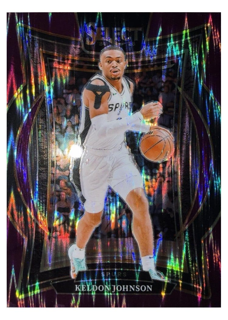 2024-25 Panini Select Base Set Keldon Johnson #58 card