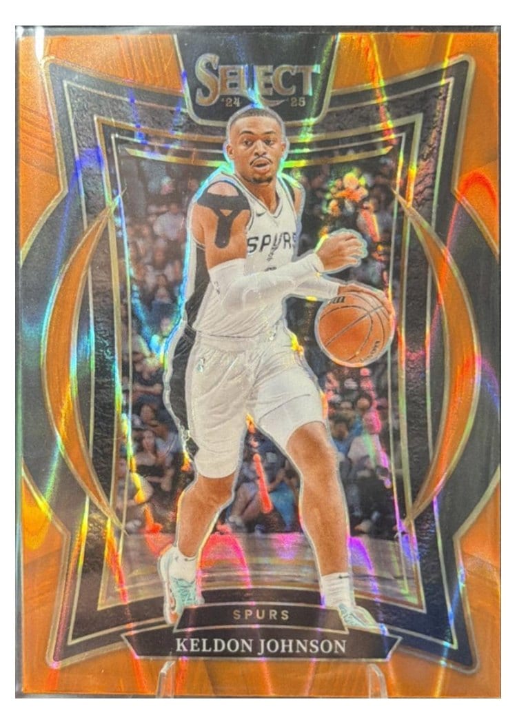 2024-25 Panini Select Base Set Keldon Johnson #58 card