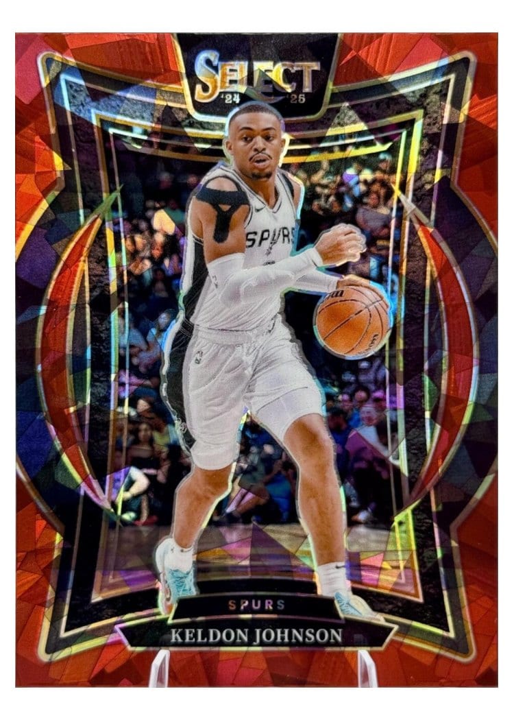 2024-25 Panini Select Base Set Keldon Johnson #58 card