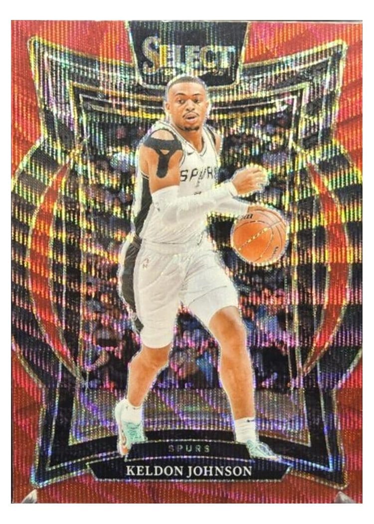 2024-25 Panini Select Base Set Keldon Johnson #58 card