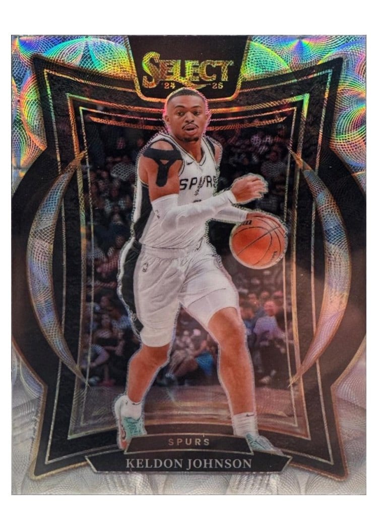 2024-25 Panini Select Base Set Keldon Johnson #58 card